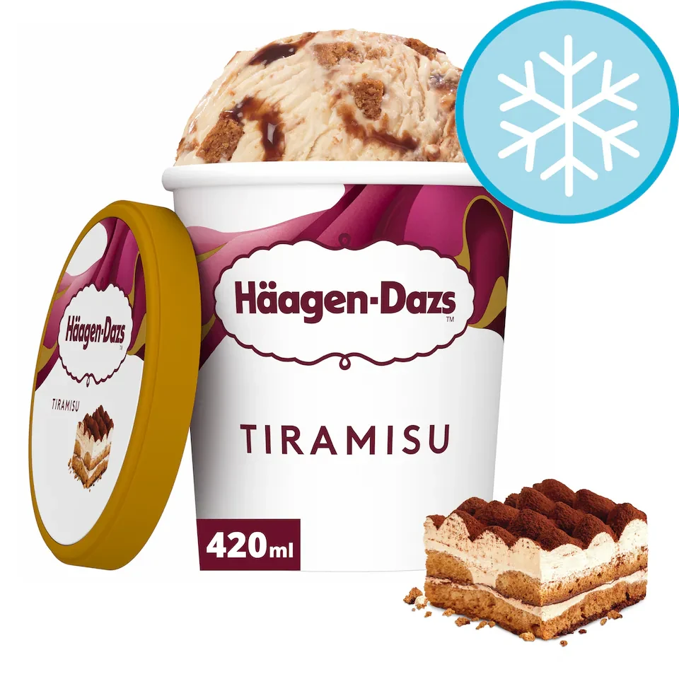 Haagen-Dazs Tiramisu Ice Cream Tub 420ml