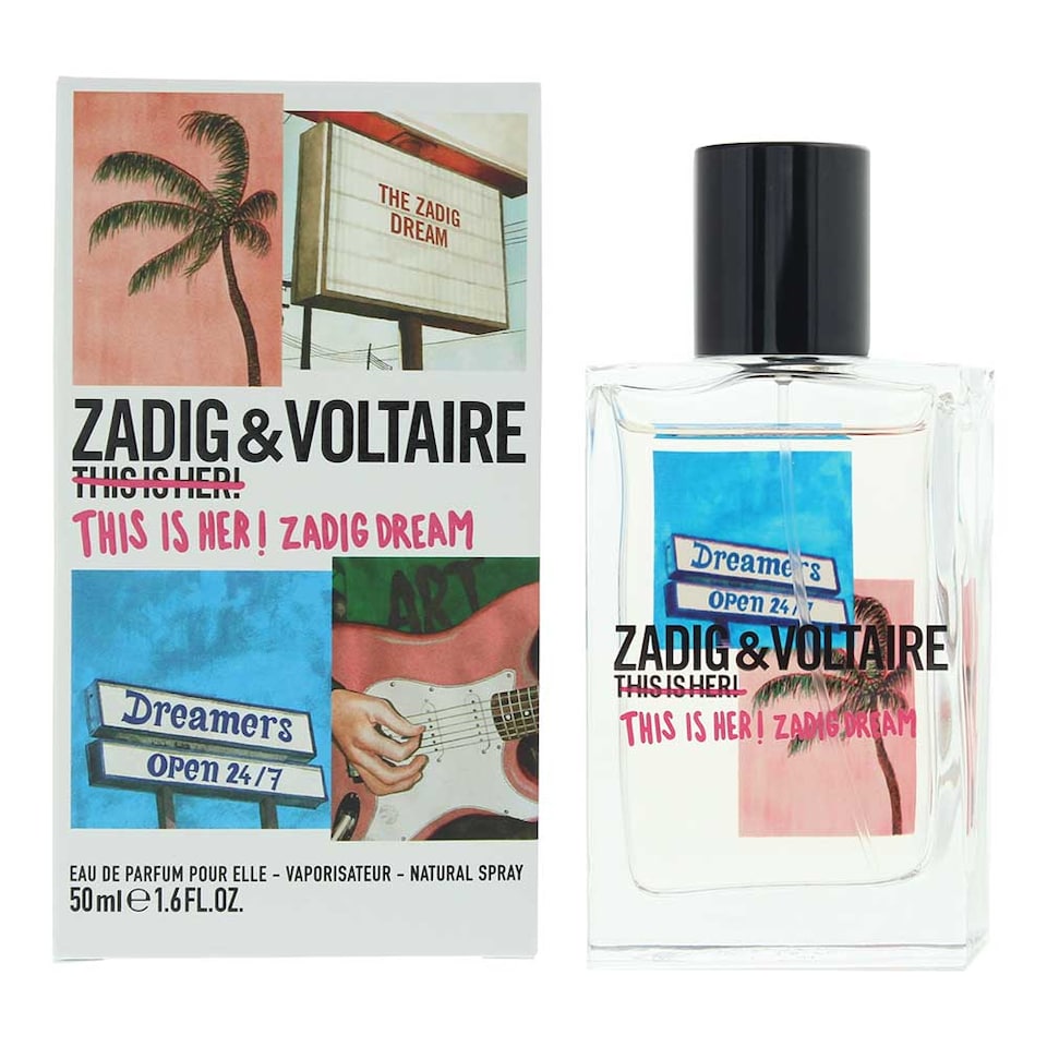 Zadig & Voltaire This Is Her Zadig Dream Eau de Parfum 50ml Spray For Her