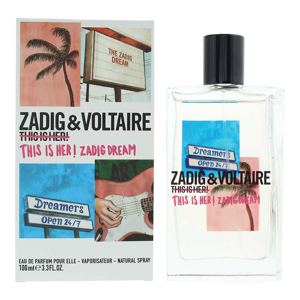 Zadig & Voltaire This Is Her Zadig Dream Eau de Parfum 100ml Spray For Her