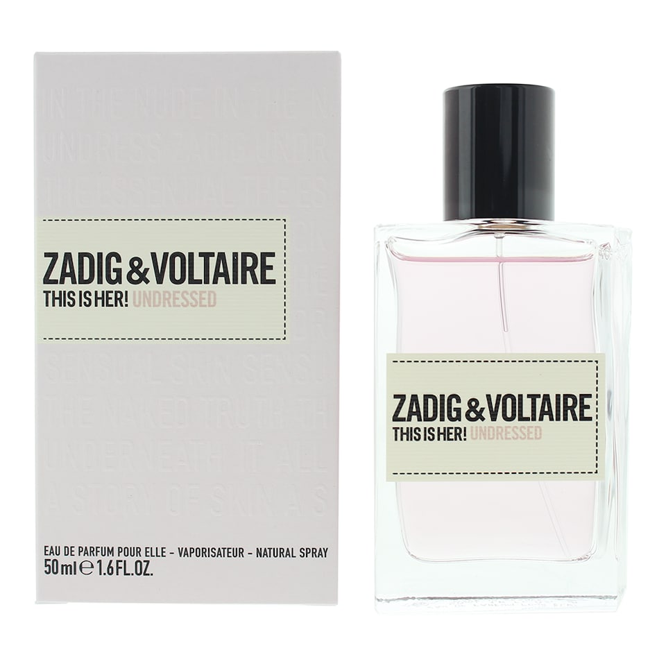 Zadig & Voltaire This Is Her Undressed Eau de Parfum 50ml Spray for Her