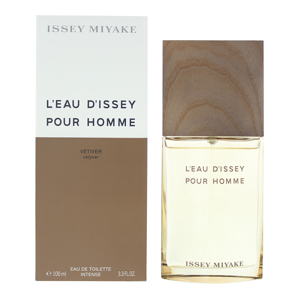 Issey Miyake L'eau D'issey Pour Homme Vetiver Eau de Toilette 100ml Spray For Him