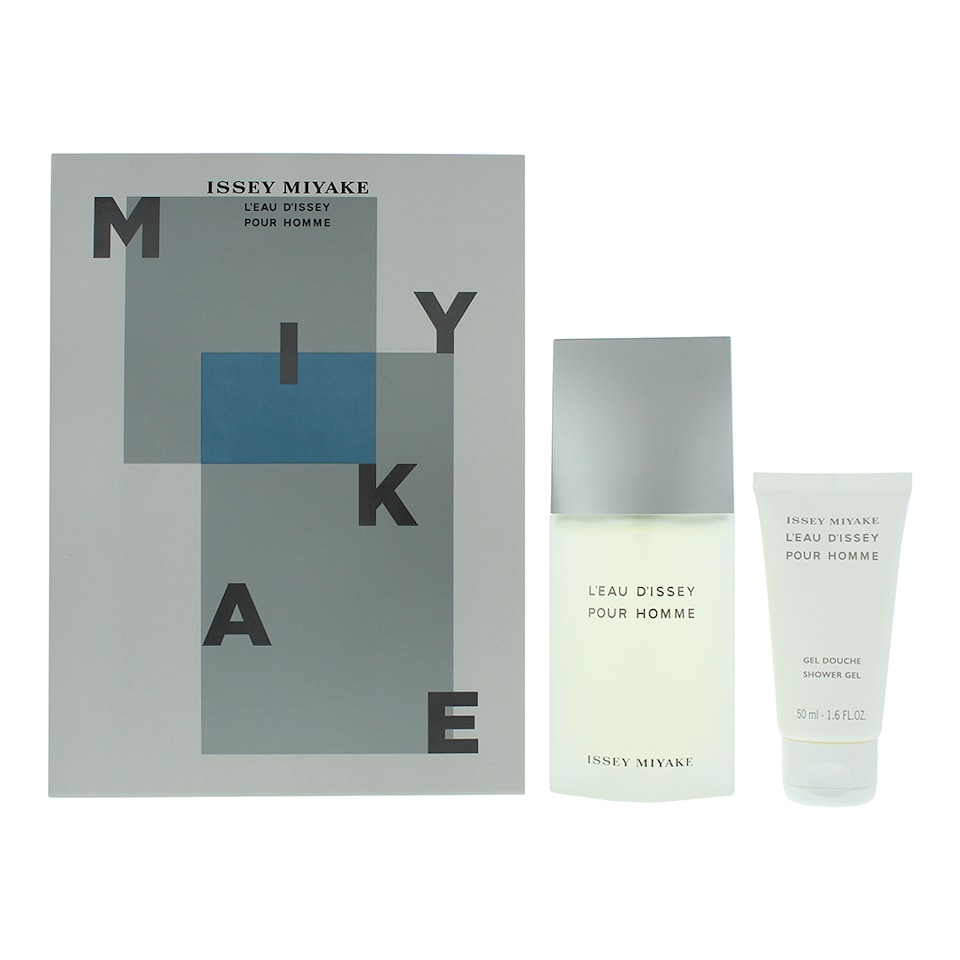 Issey Miyake L'eau D'issey Pour Homme Eau de Toilette 75ml Gift Set for Him