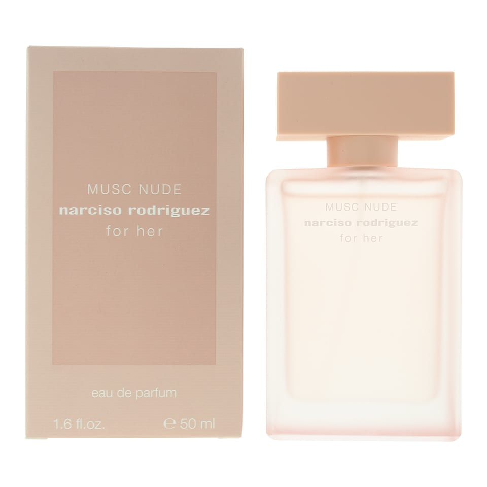 Narciso Rodriguez Musc Nude For Her Eau de Parfum 50ml Spray for Her | Cream | Multi | 50ml