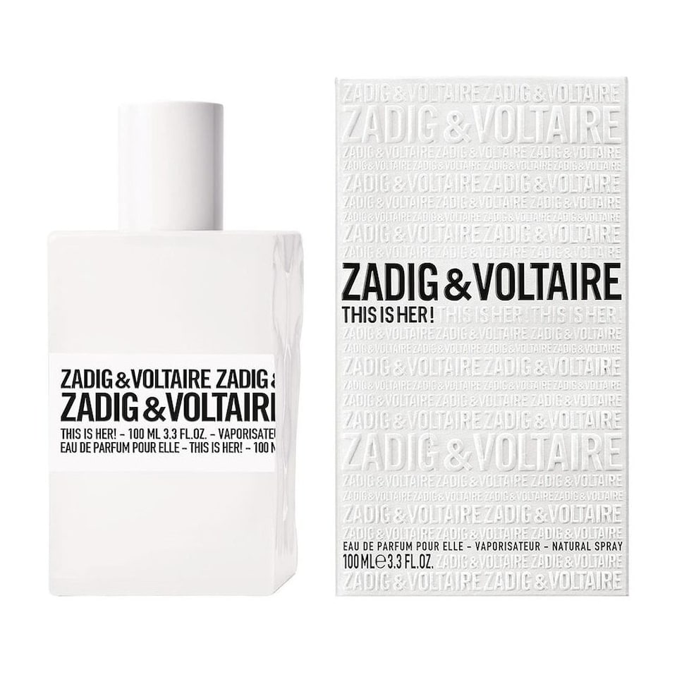 Zadig & Voltaire This Is Her! 100ml Eau de Parfum Spray