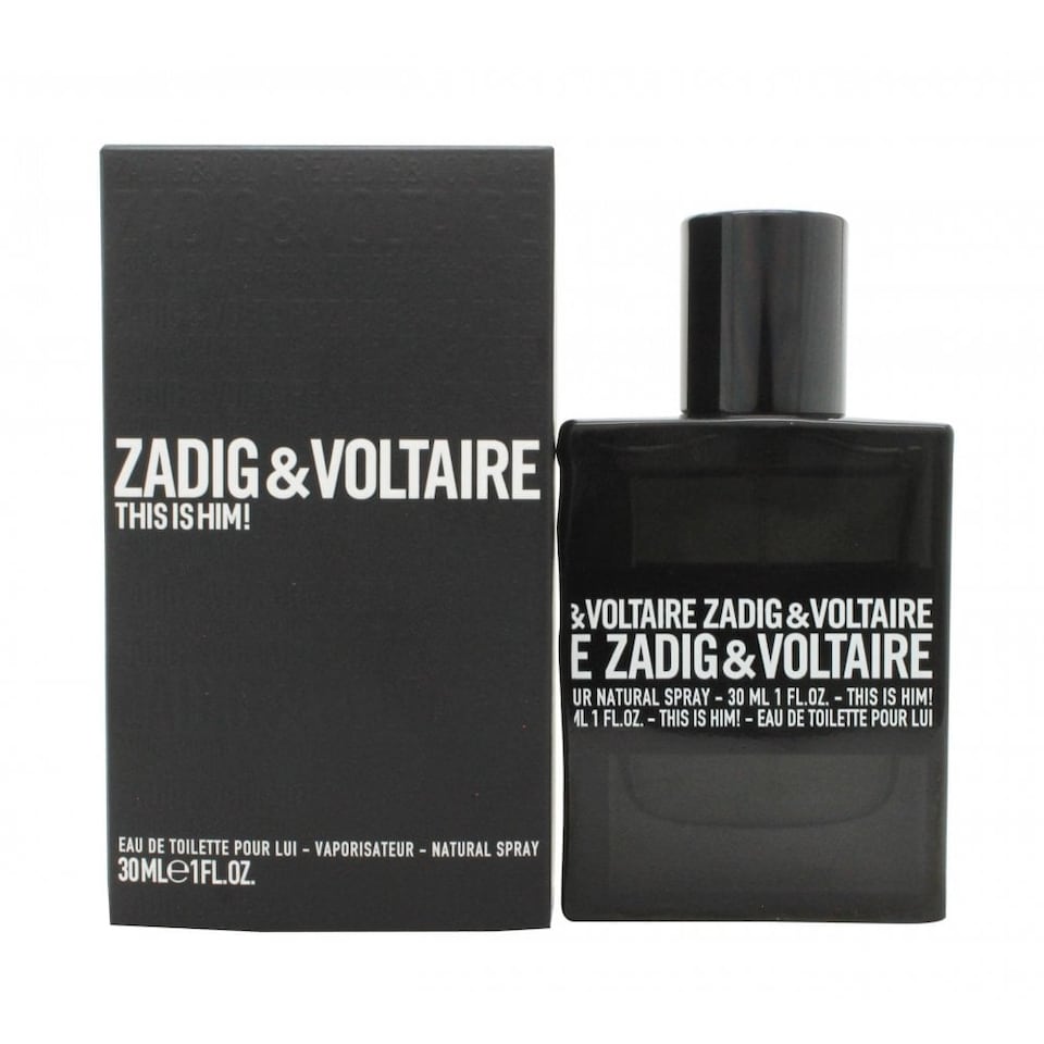 Zadig and Voltaire This is Him Mens EDT 30ml Fragrance