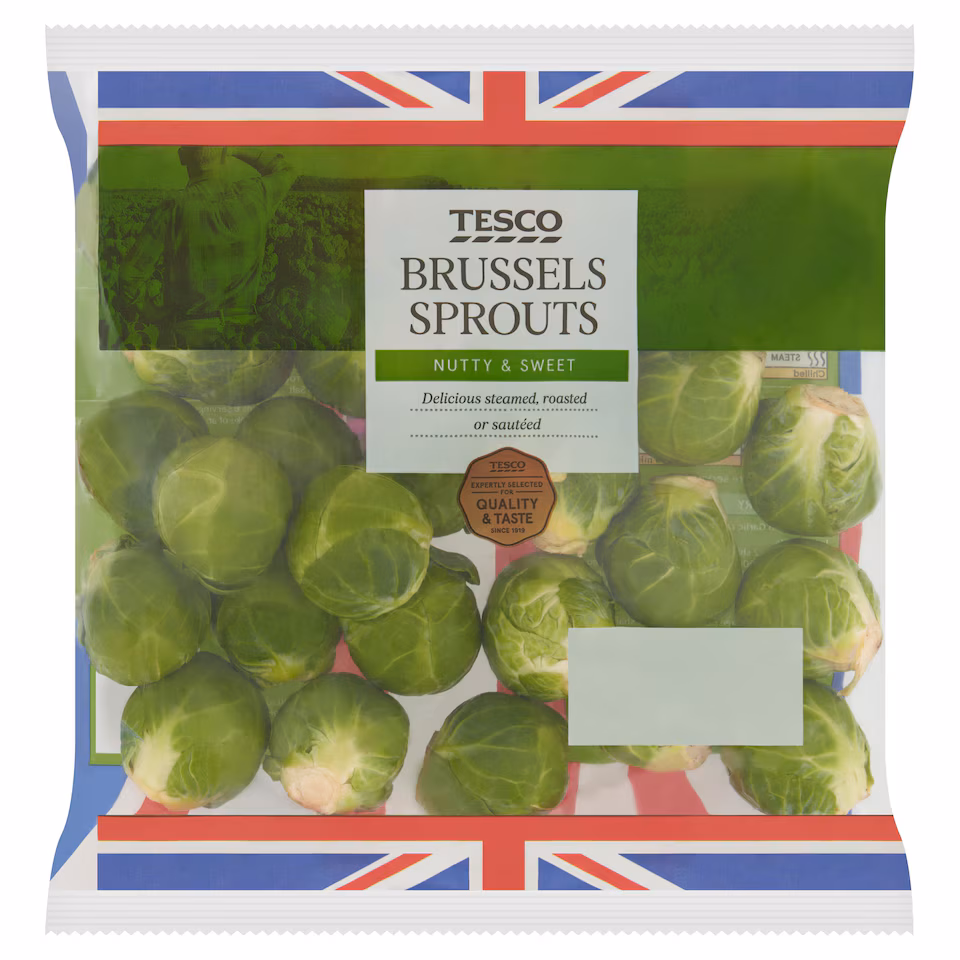 Tesco Brussels Sprouts 500g