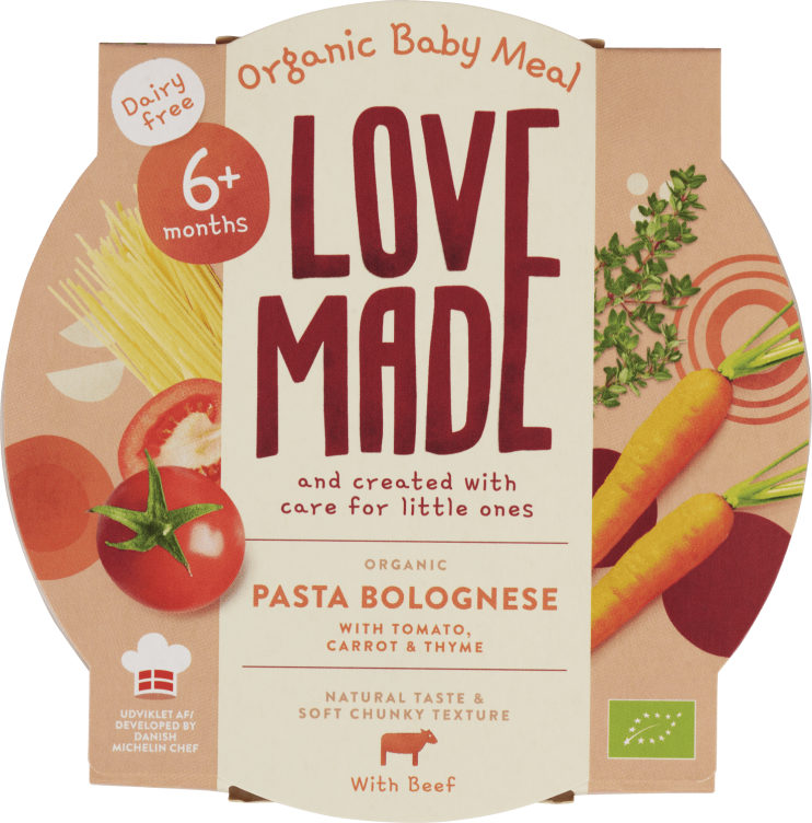 Pasta Bolognese Øko 6mnd 185g
