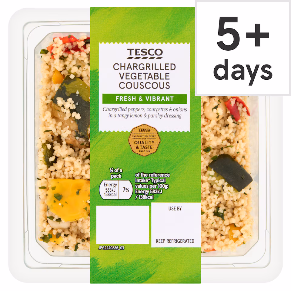Tesco Chargrilled Vegetable Couscous 400g