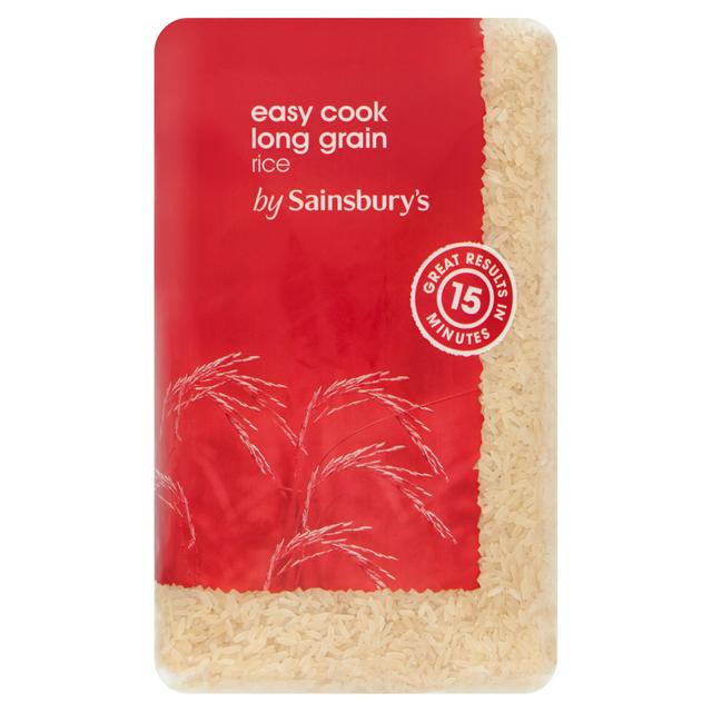 Sainsbury's Easy Cook Long Grain White Rice 2kg