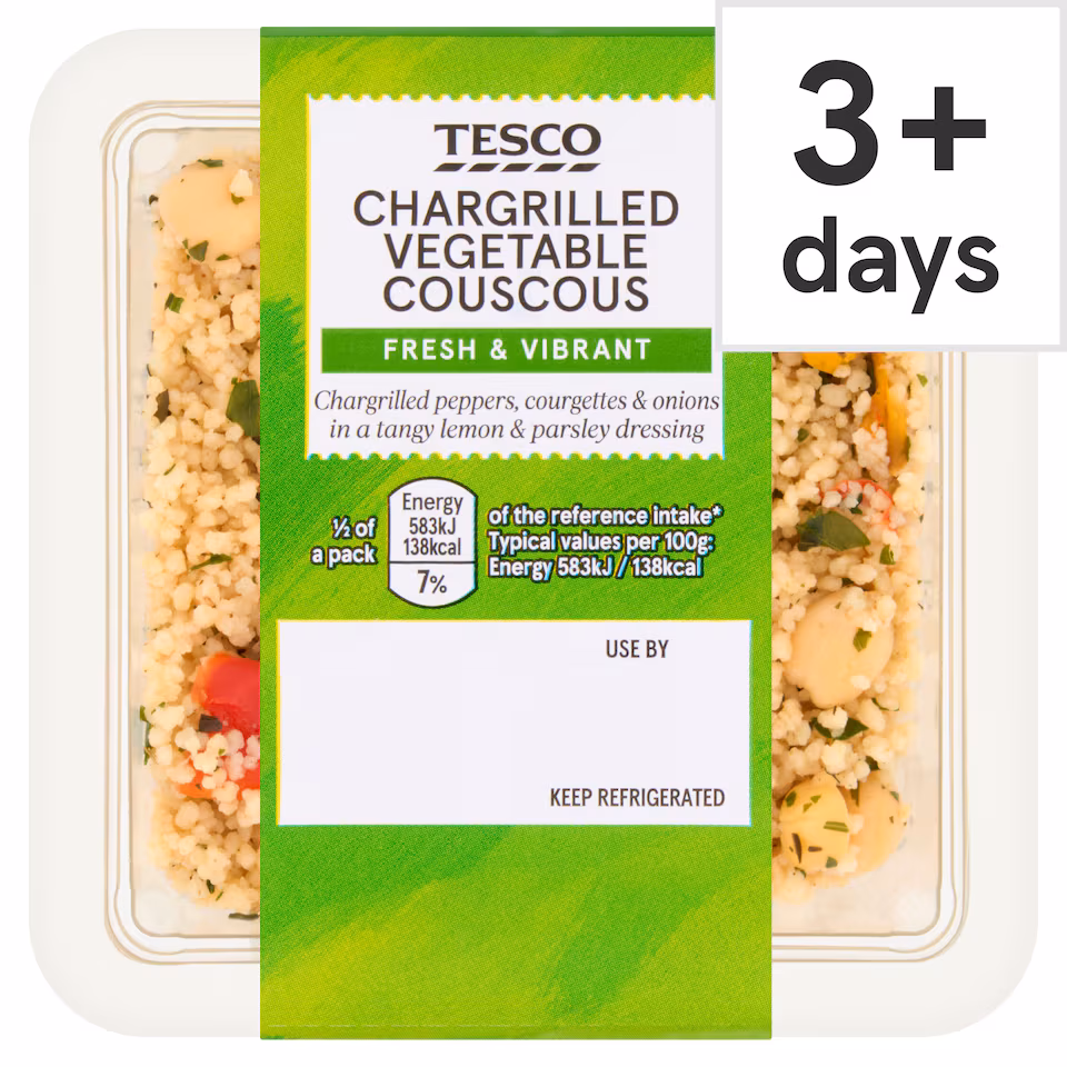 Tesco Chargrilled Vegetable Couscous 200g