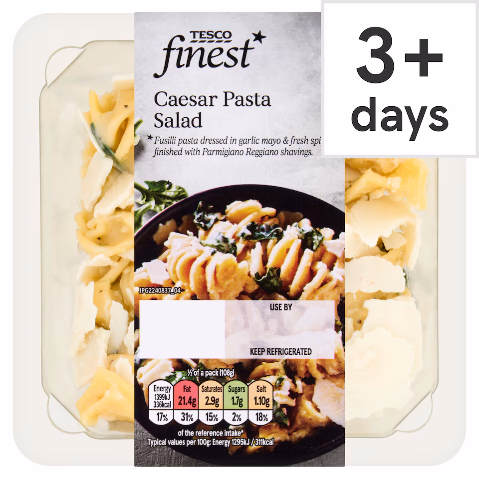 Tesco Finest Caesar Pasta Salad 215g