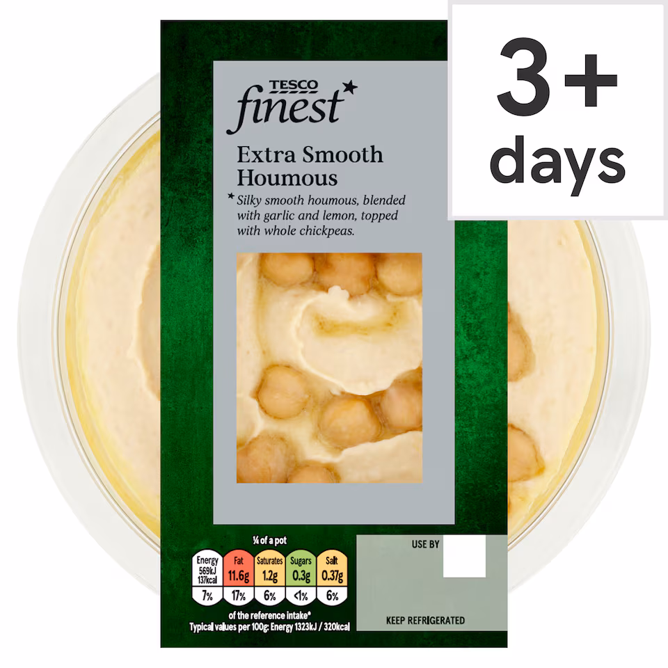 Tesco Finest Extra Smooth Houmous 170g