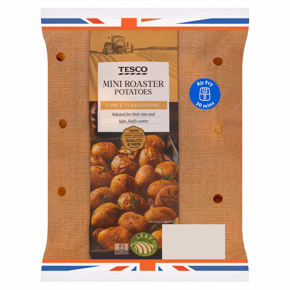 Tesco Mini Roasting Potatoes 1kg