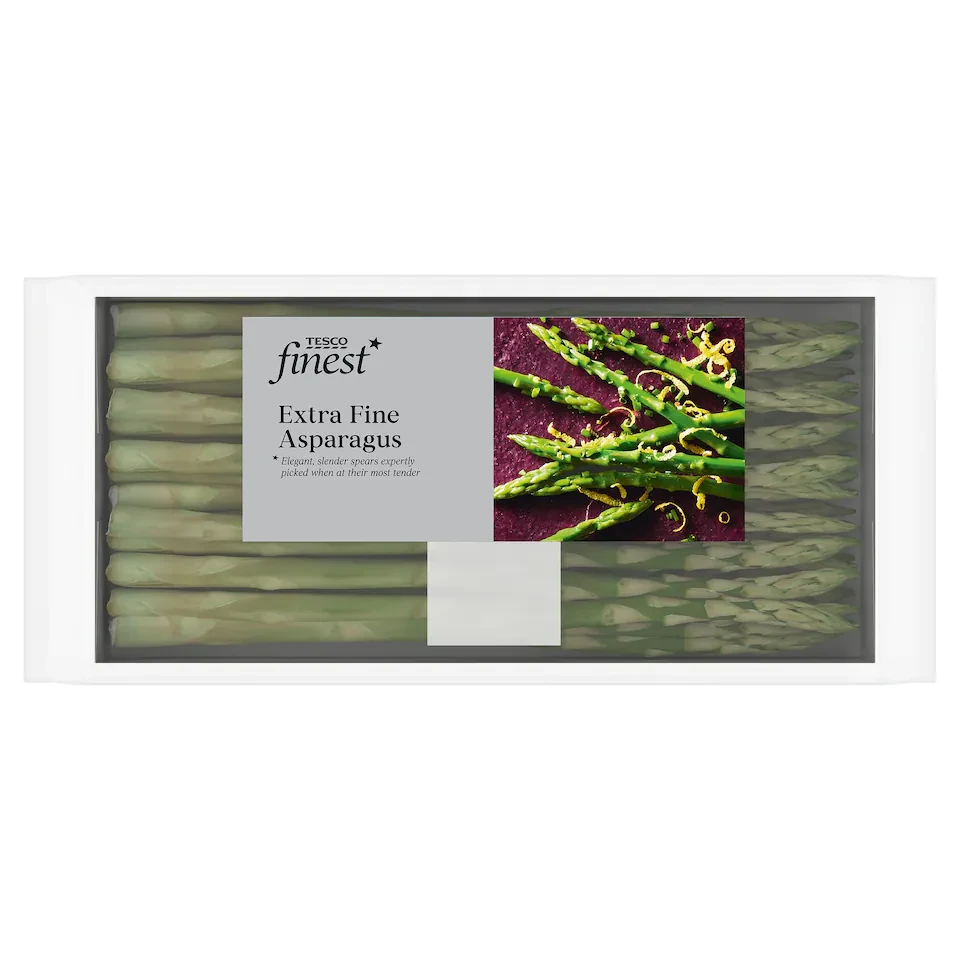 Tesco Finest Extra Fine Asparagus 110g