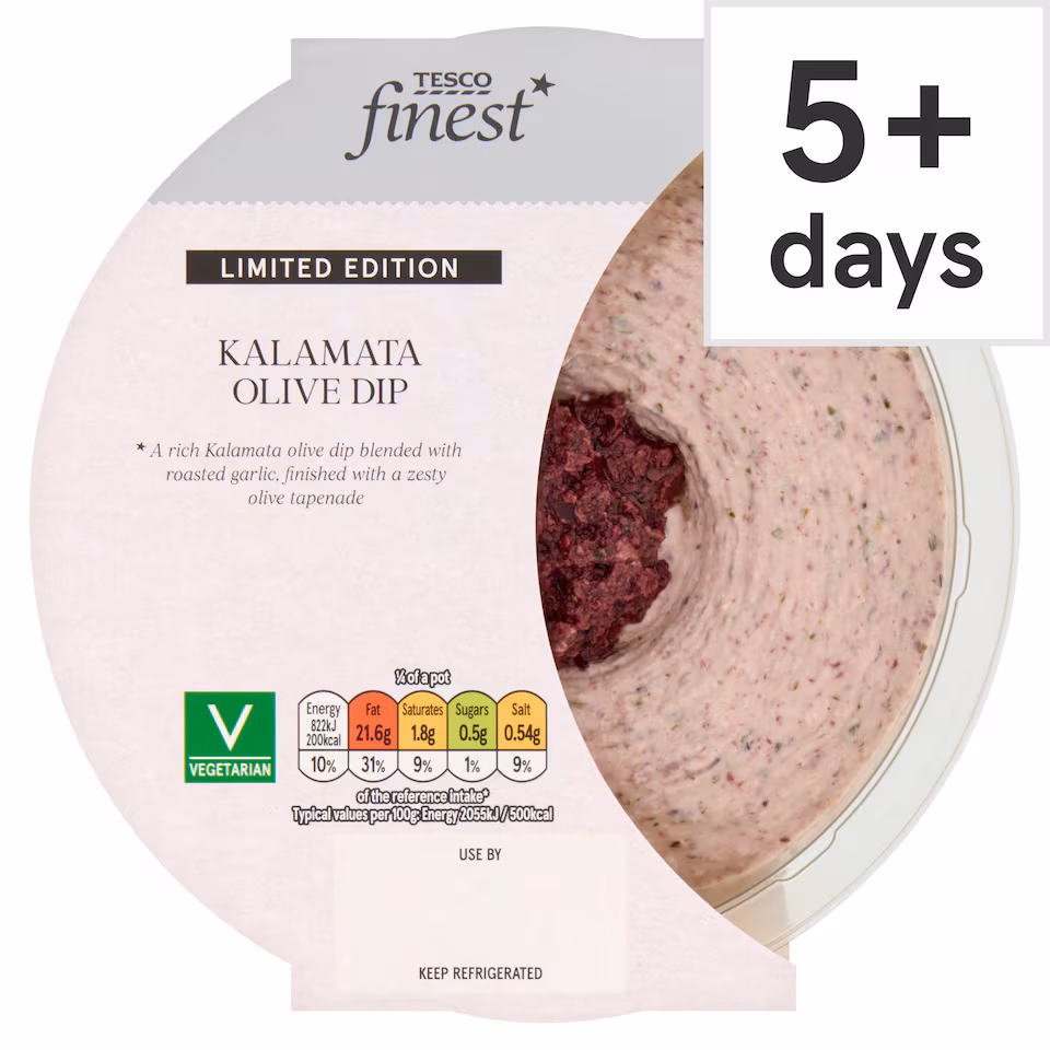 Tesco Finest Kalamata Olive Dip 160g