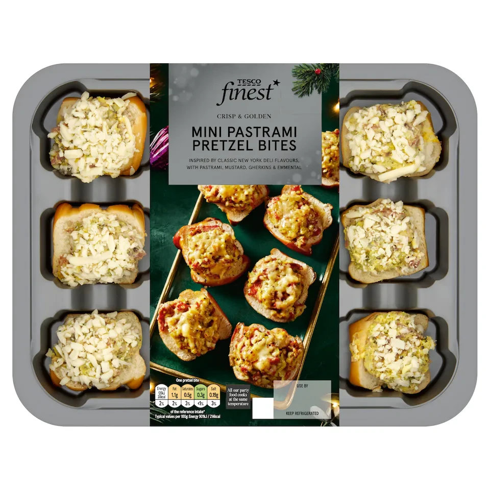 Tesco Finest New York Deli Inspired Pretzel Bites 145g
