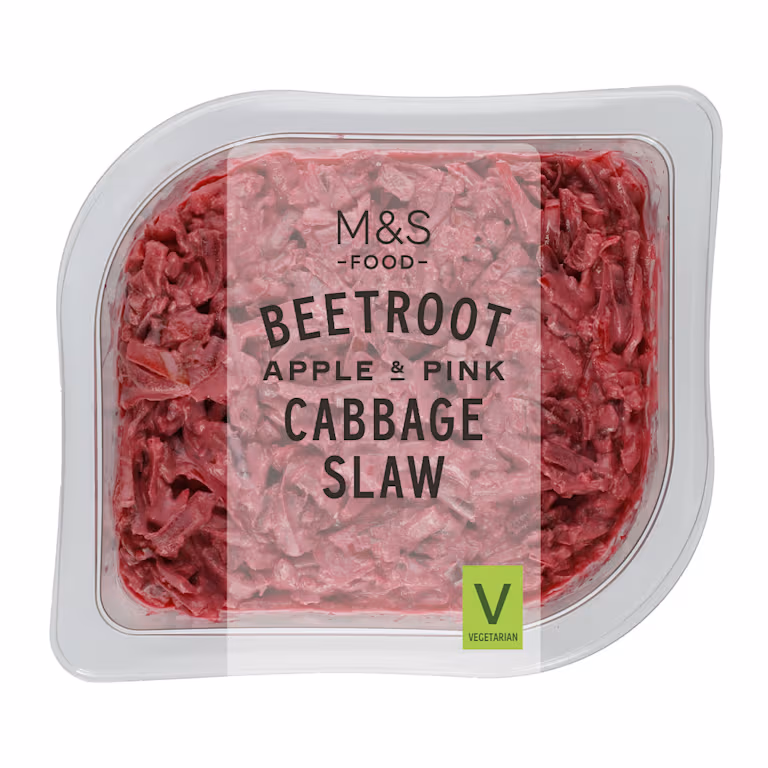 M&S Beetroot, Apple and Pink Cabbage Slaw