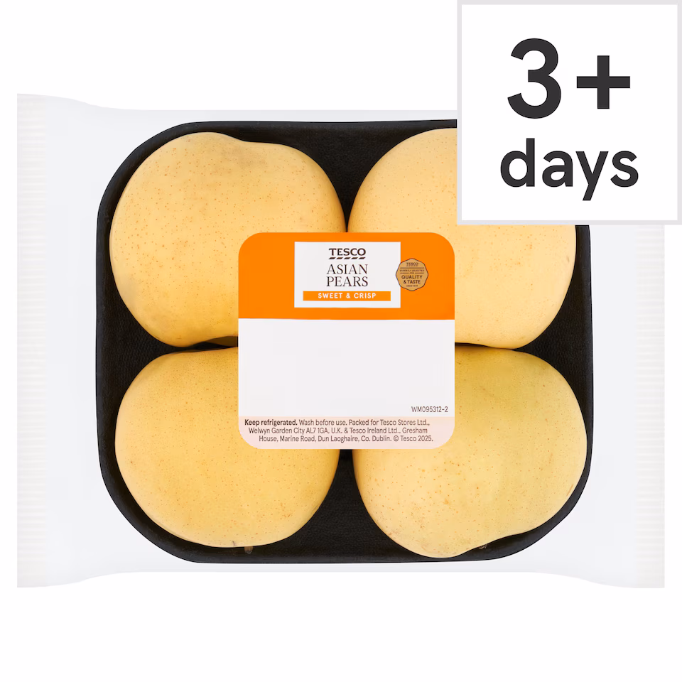 TESCO Asian Pears 4 pack