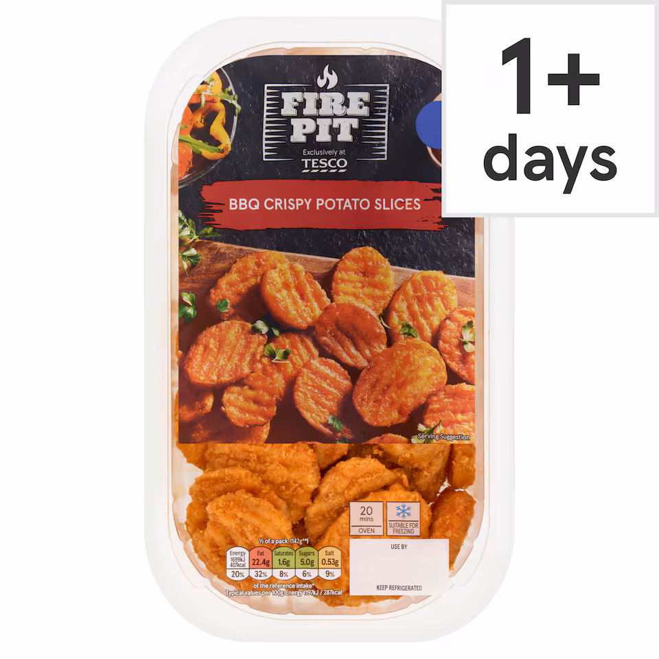 Tesco Fire Pit BBQ Crispy Potato Slices 350g