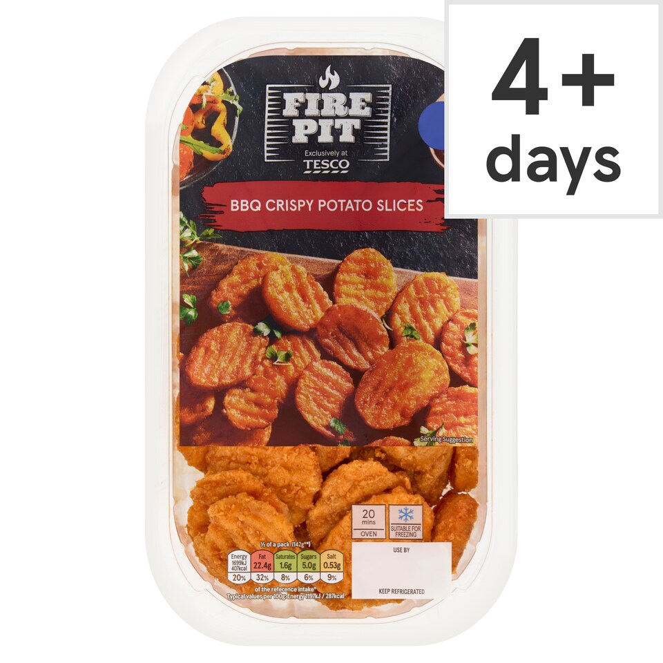 Tesco Fire Pit BBQ Crispy Potato Slices 350g