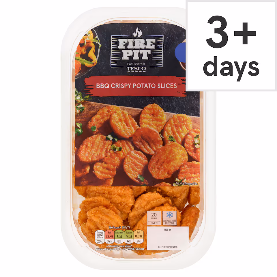 Tesco Fire Pit BBQ Crispy Potato Slices 350g