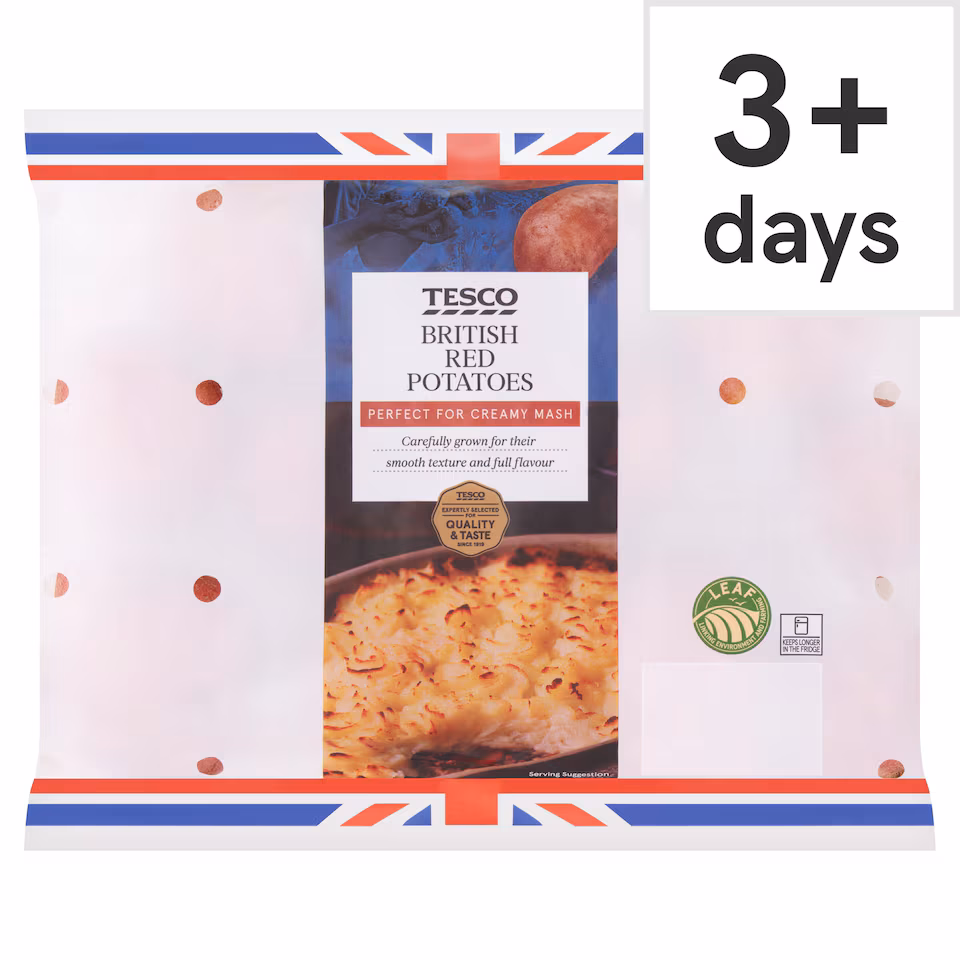 Tesco Red Potatoes 2KG