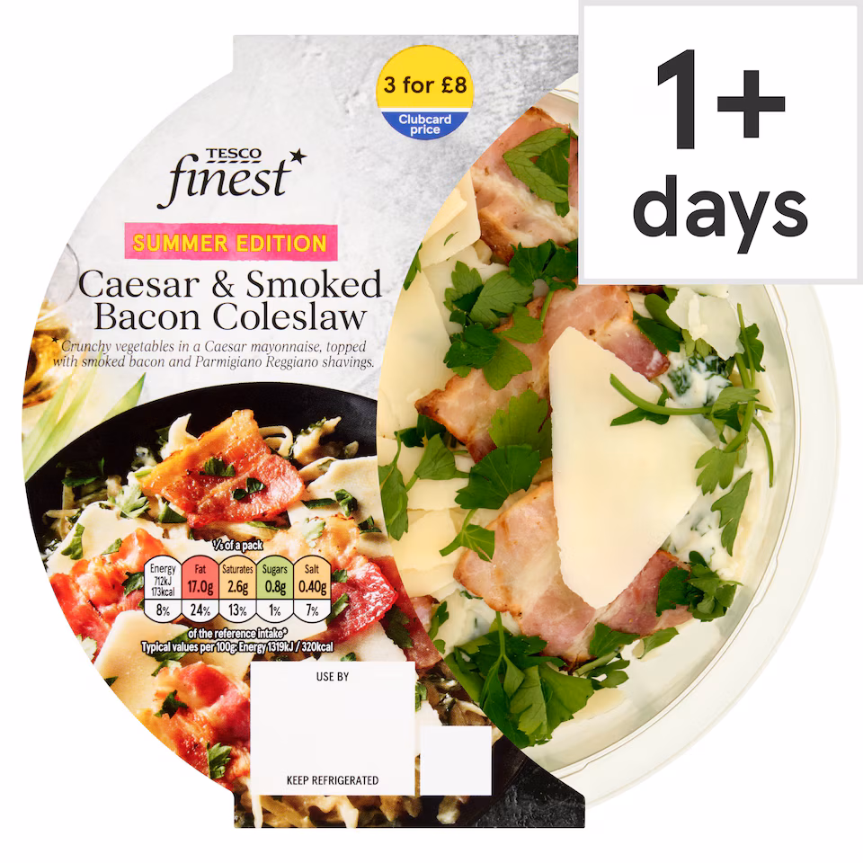 Tesco Finest Caesar & Smoked Bacon Coleslaw 270g