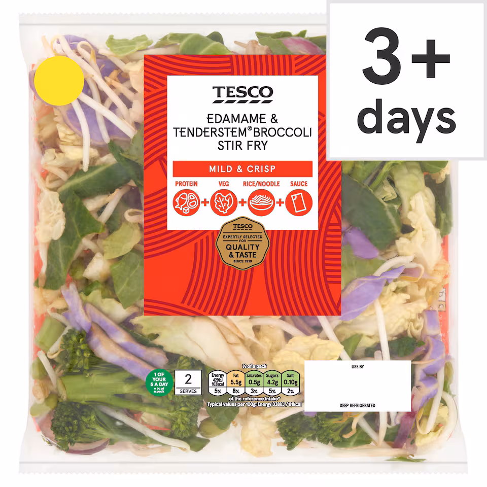 Tesco Edamame & Tenderstem® Broccoli Stir Fry 320g