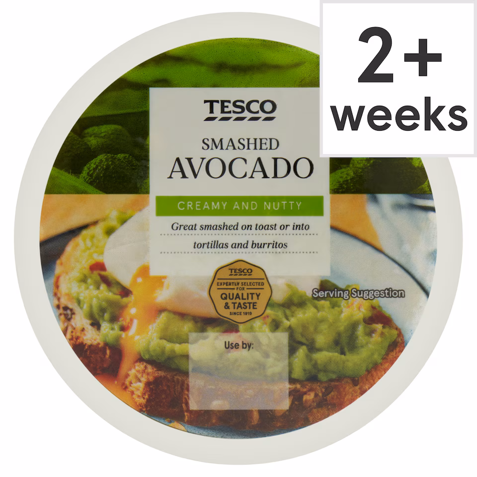 Tesco Simply Smashed Avocado - 100g