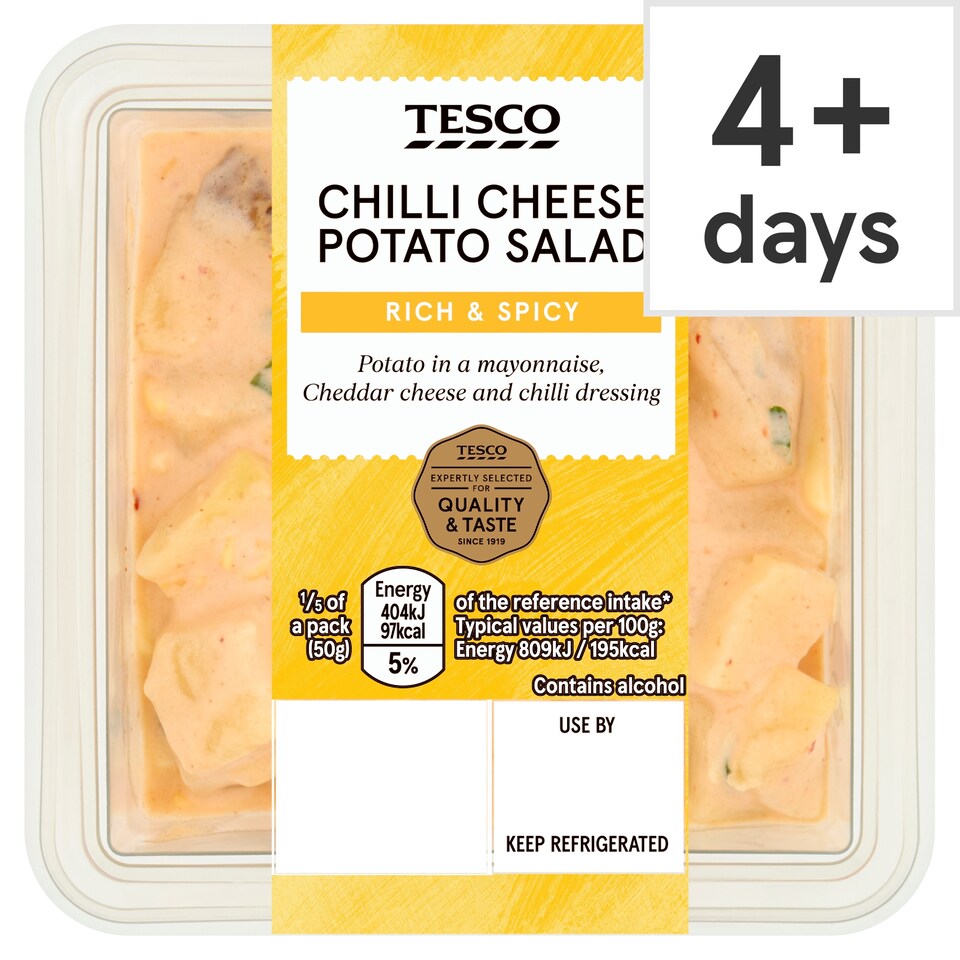 Tesco Chilli Cheese Potato Salad 250g