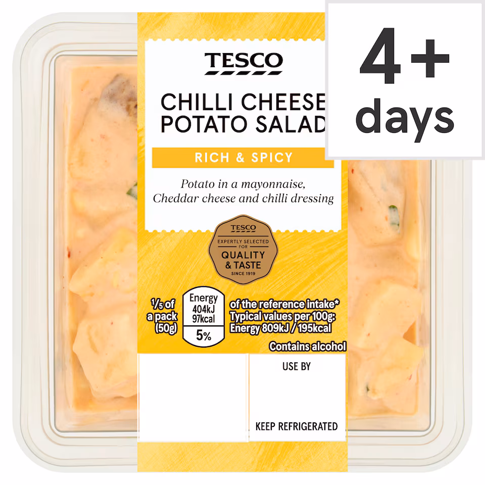 Tesco Chilli Cheese Potato Salad 250g
