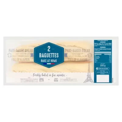Bake at Home 2 Baguettes 300g