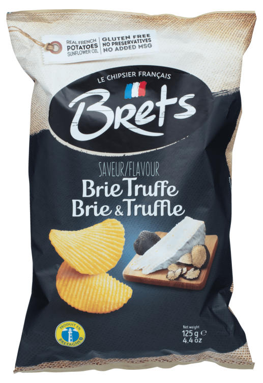 Brets Potetchips m/Trøffel&Brie 125g