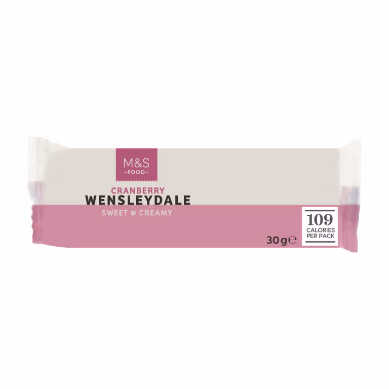 M&S Cranberry Wensleydale Cheese