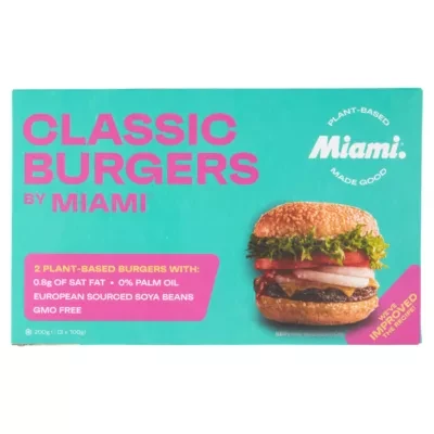 Miami Burgers Classic Burgers 2 x 100g (200g)