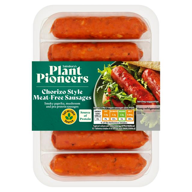 Sainsbury's Plant Pioneers Chorizo Style Shroomdogs 280g