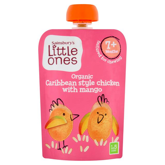 Sainsbury's Little Ones Organic Caribbean Style Chicken 7+ Months 130g