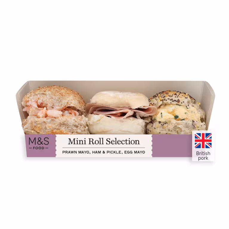 M&S Mini Roll Selection