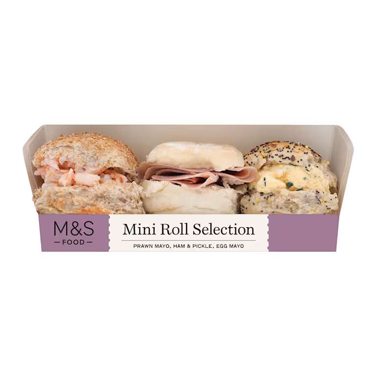 M&S Mini Roll Selection