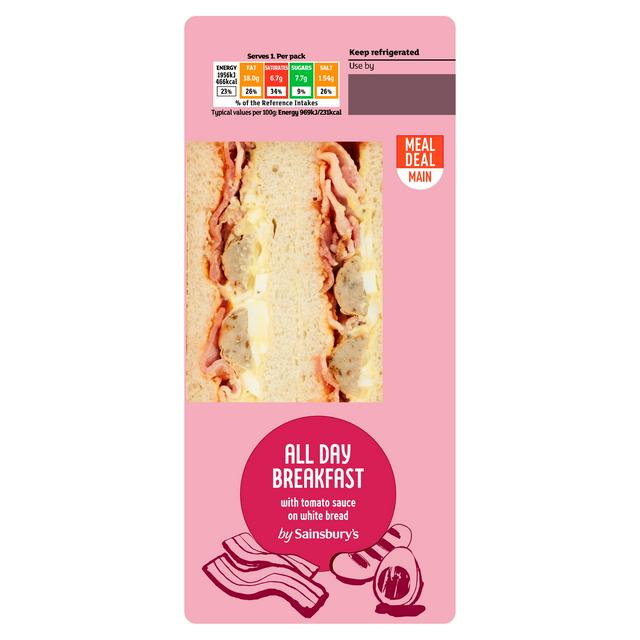Sainsbury's All Day Breakfast Sandwich