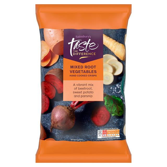 Sainsbury's Vegetable Crisps, Taste the Difference 100g