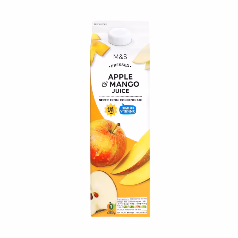 M&S Apple & Mango Juice