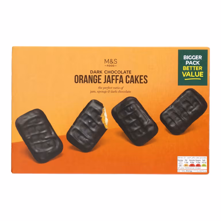 M&S Dark Chocolate Jaffa Cakes