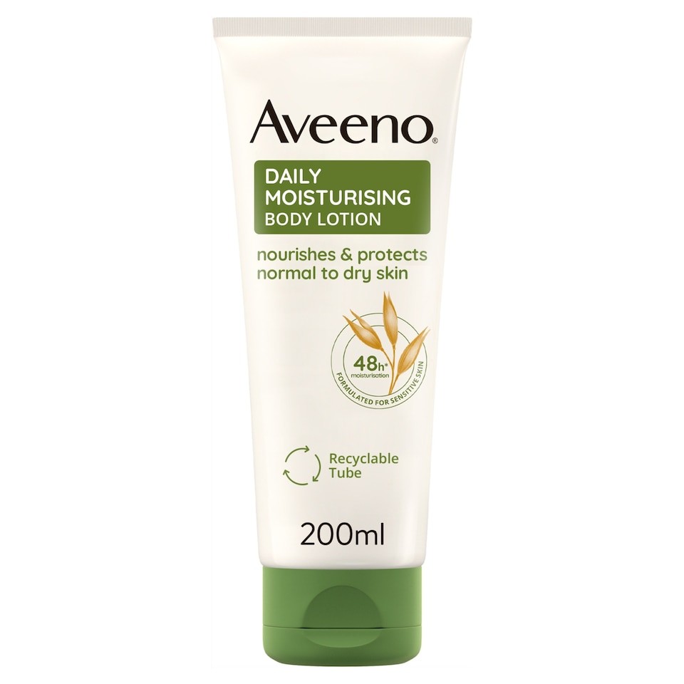 Aveeno Daily Moisturising Body Lotion Moisturiser Sensitive Skin 200ml