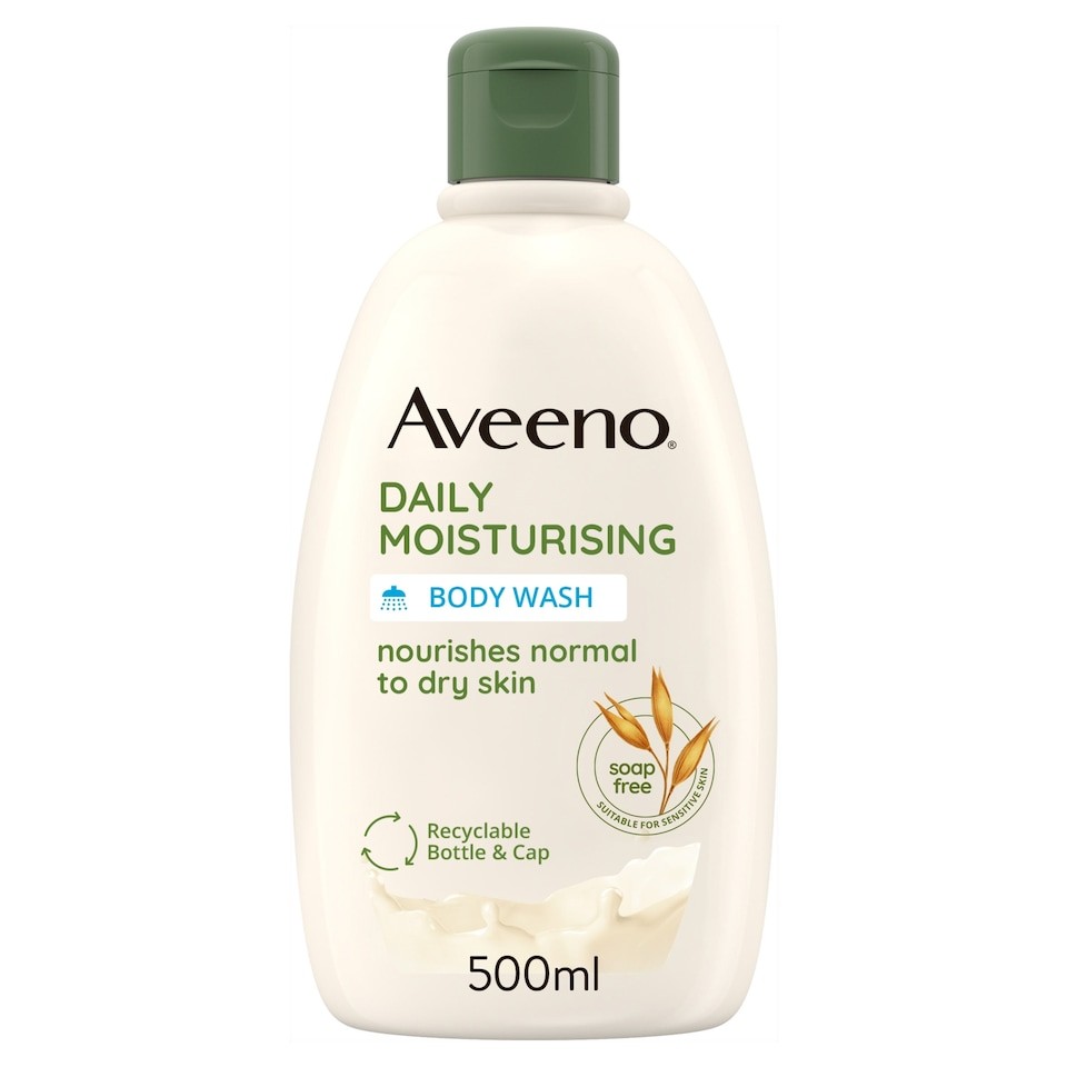 Aveeno Daily Moisturising Body Wash Shower Gel Sensitive Skin 500ml