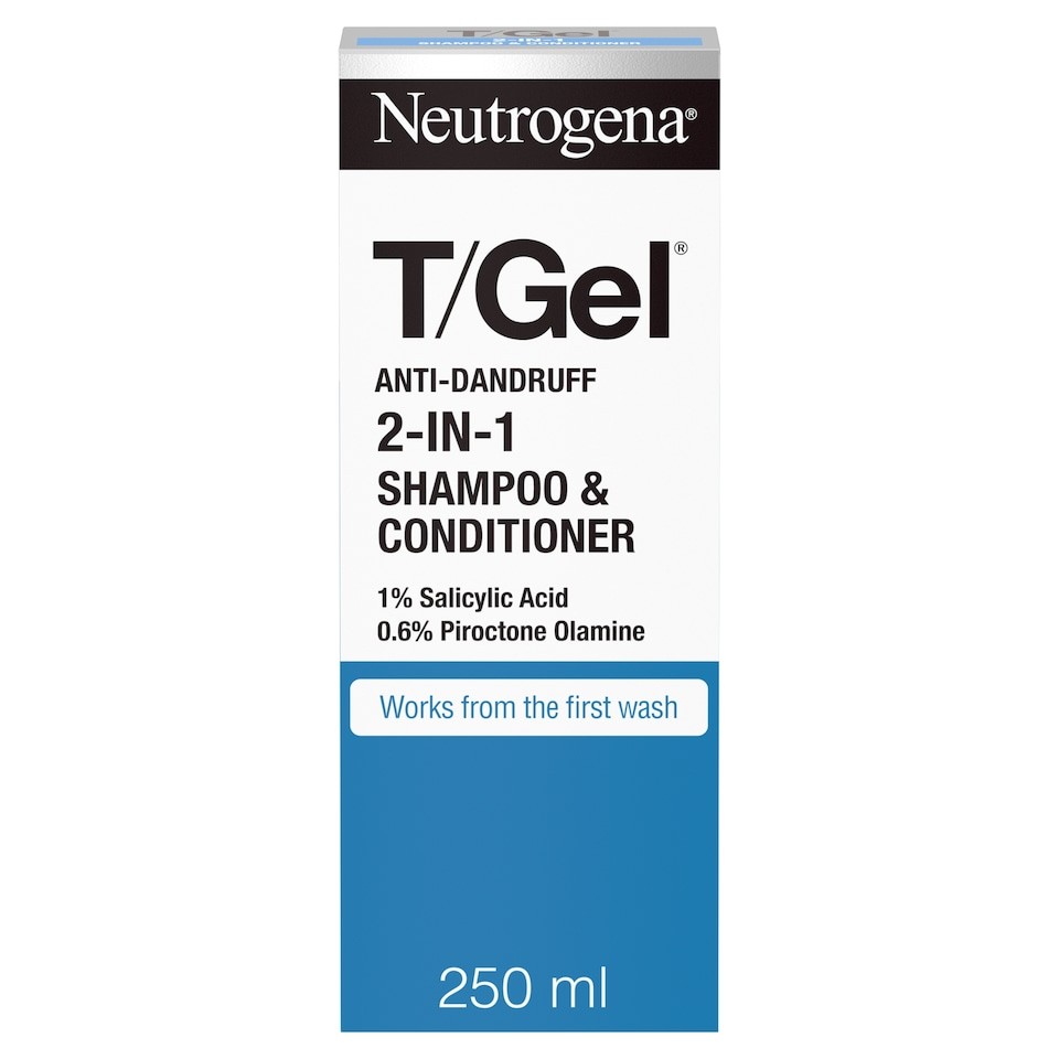 Neutrogena T/Gel 2-in-1 Anti-Dandruff Shampoo and Conditioner 250ml
