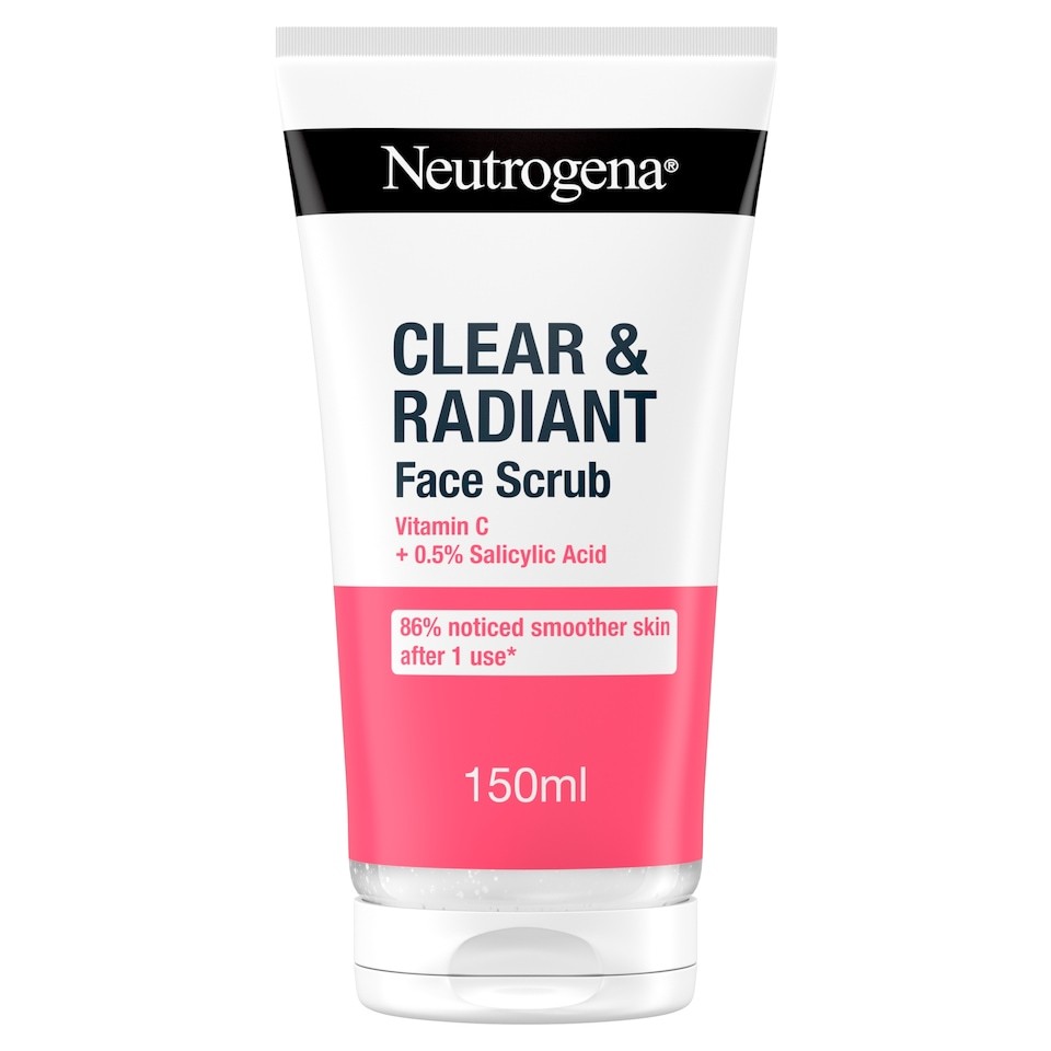 Neutrogena Clear and Radiant Face Scrub 150ml