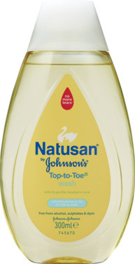 Natusan By Johnson's® Top-to-toe® Wash 300ml