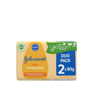 Johnson's Honey Soap Duo 90g x2