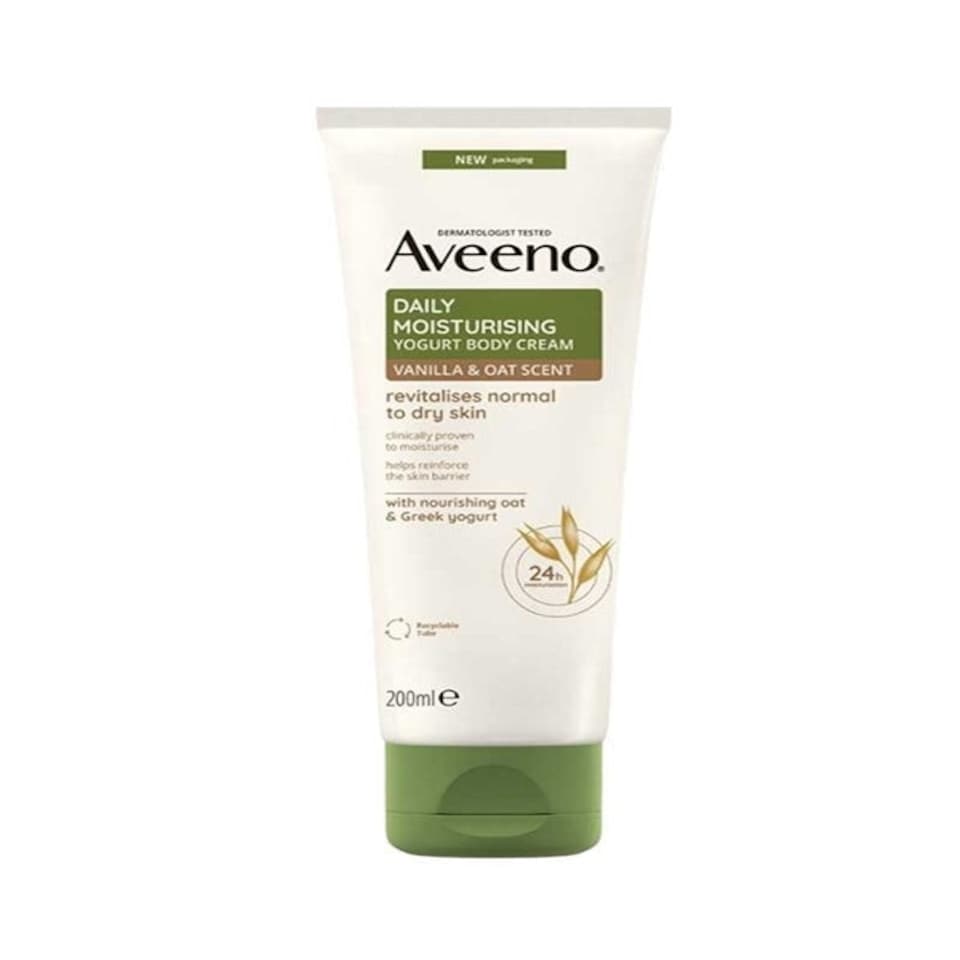 Aveeno - Daily Moisturising Yogurt Body Cream With Vanilla And Oat Scent Tube